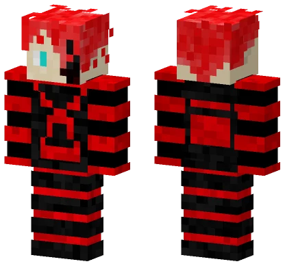 Red Man Minecraft skin