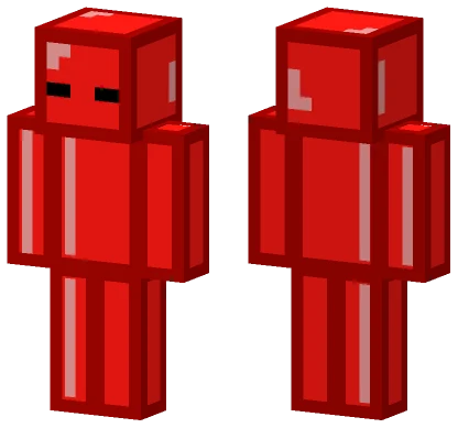 Red Monster Skin Minecraft skin