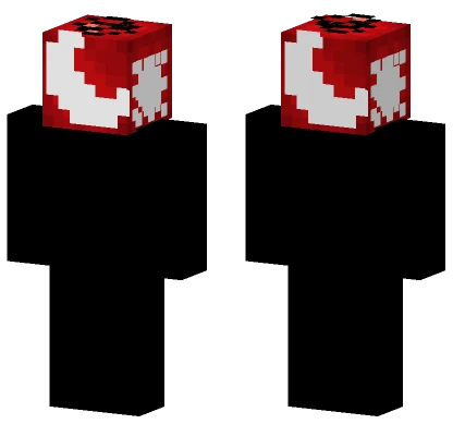 Red Moon Knight Minecraft skin
