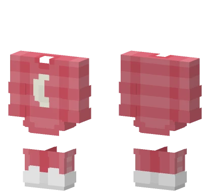 Red Moon Sweater Outfit Minecraft skin