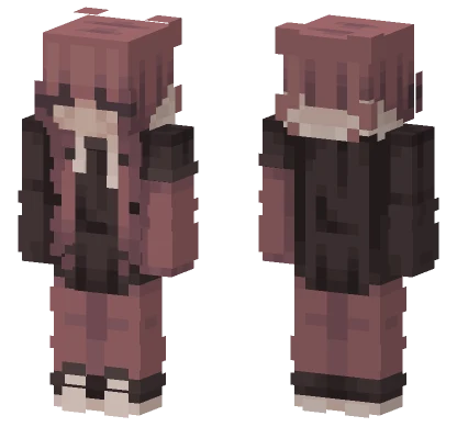Red Outfit Minecraft skin