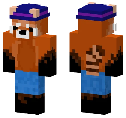 Red Panda Minecraft skin