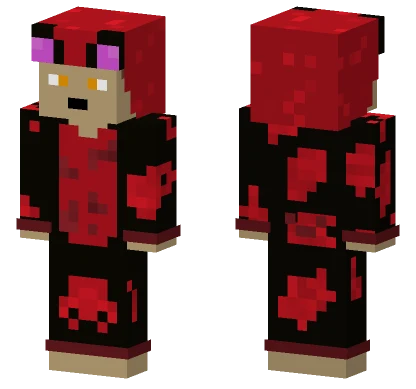 Red Panda Onesie Minecraft skin