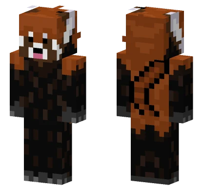 Red Panda Skin Minecraft skin