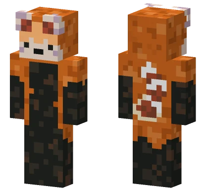Red Panda Skin Minecraft skin