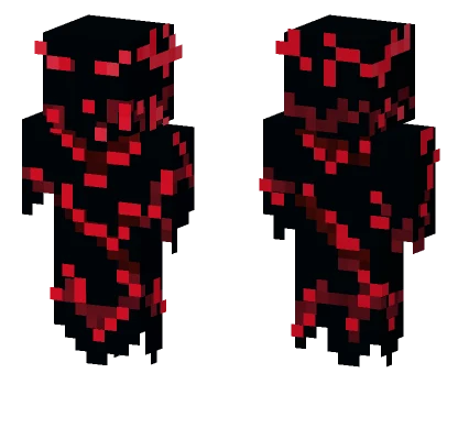 Red Phantom Minecraft skin