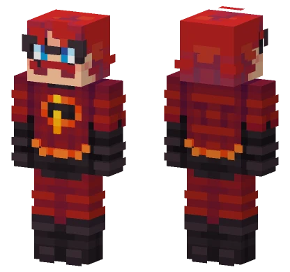Red Raccoons Dawghouse Minecraft skin