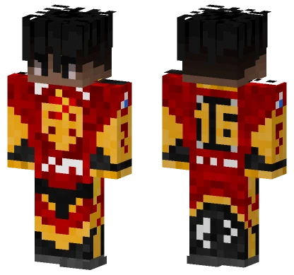 Red Racing Suit Minecraft skin