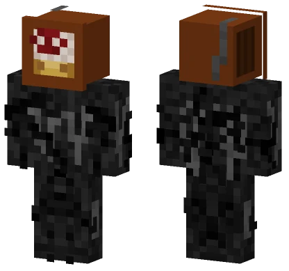 Red Radio Crab Minecraft skin