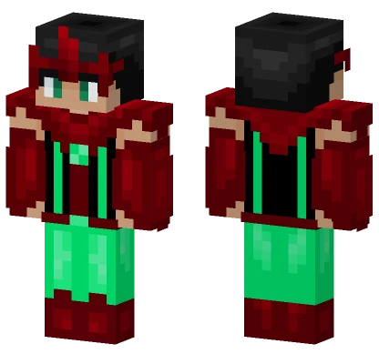 Red Rhino Minecraft skin