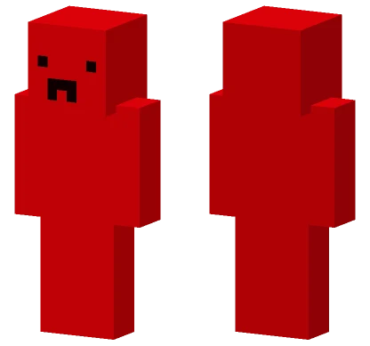 Red Robot Minecraft skin