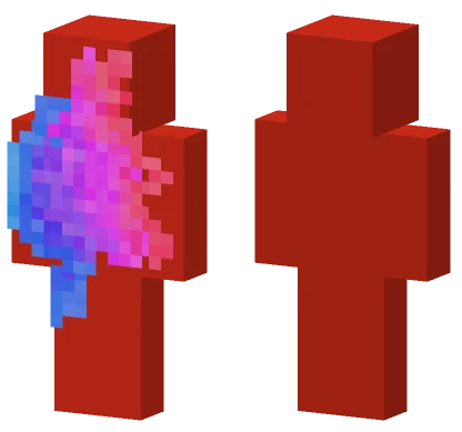 Red Robot Minecraft skin