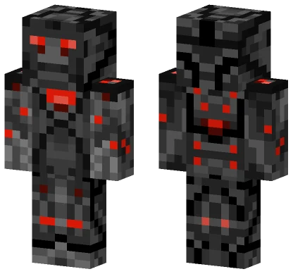 Red Robot Guy Minecraft skin