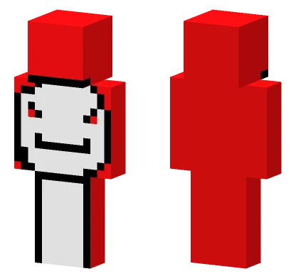 Red Robot Suit Minecraft skin