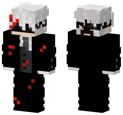 Red Rox Aura Minecraft skin