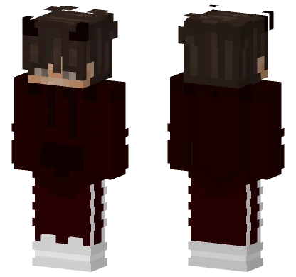 Red Shirt Boy Minecraft skin