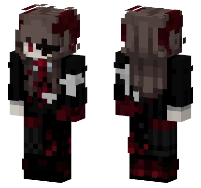 Red Skin Mafia Minecraft skin