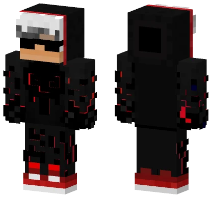 Red Skull Skin Minecraft skin