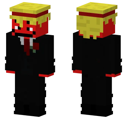 Red Sombrero Boy Minecraft skin