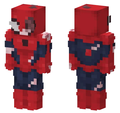 Red Spider Suit Minecraft skin
