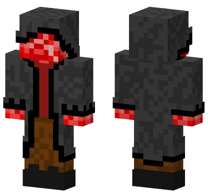 Red Steve Thief Minecraft skin