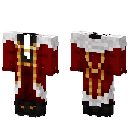 Red Suit Minecraft skin