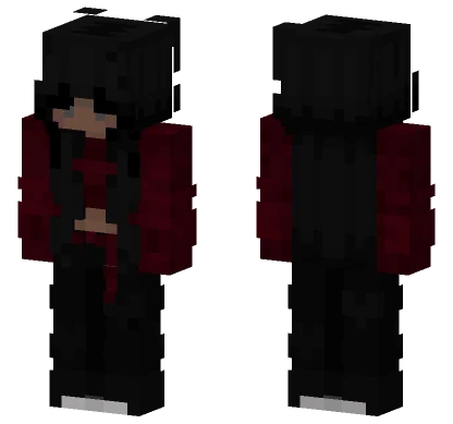 Red Suit Minecraft skin