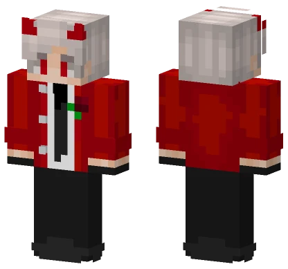 Red Suit Fixed Minecraft skin