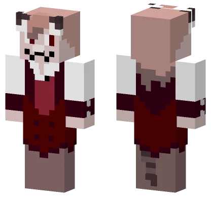 Red Tulip New Minecraft skin