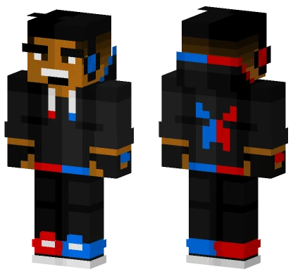 Red Vs Blue Minecraft skin