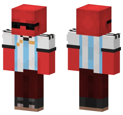 Redd Arehtnian Minecraft skin