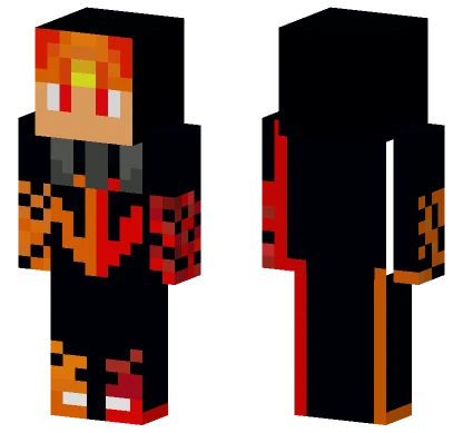 Reddoggy13 Fire Skin Minecraft skin
