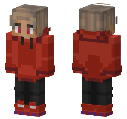 Reded Minecraft skin