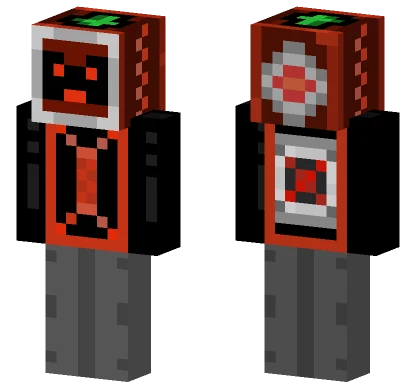 Redstone Guy 2.0 Minecraft skin