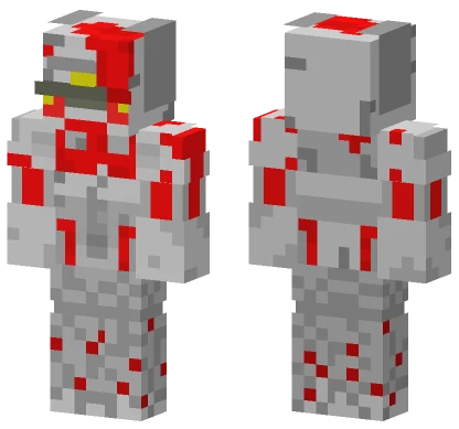 Redstone Monstrosity Minecraft skin
