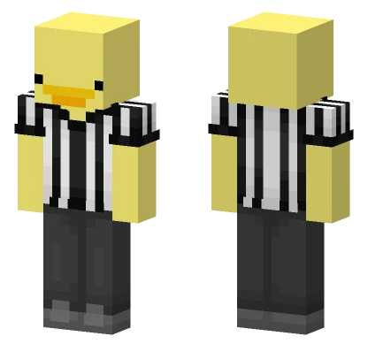 Refree Duck Minecraft skin