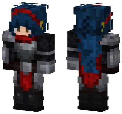 Reina Half Knight Minecraft skin