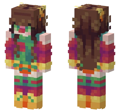 Reindeer Girl Minecraft skin
