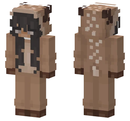 Reindeer Girl Minecraft skin