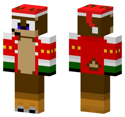 Reindeer Sonic OC Raffle Minecraft skin