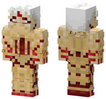 Reiner Braun Armored Titan Minecraft skin