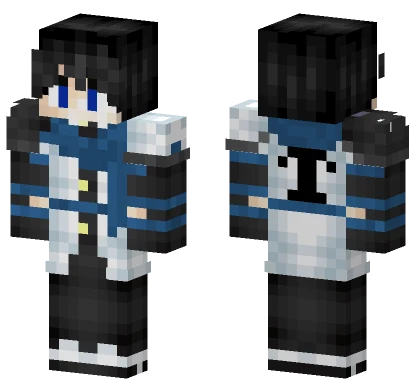 Rem Amaki Sword Hero Minecraft skin