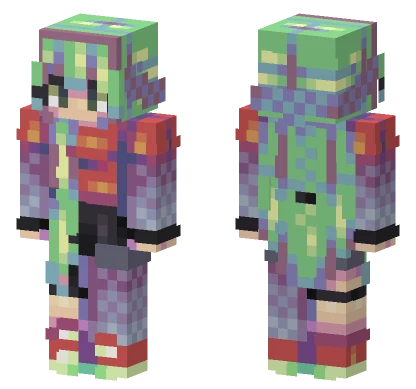 Reverie Running The Risk Minecraft skin