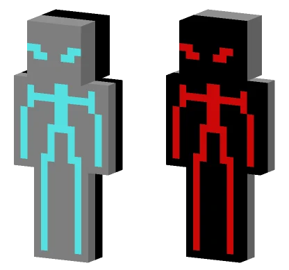 Reverse Skin Minecraft skin