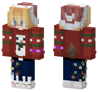 Revived Tubbo Christmas Minecraft skin