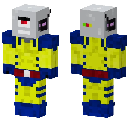 Rex05gamer Evolved Wolverine Minecraft skin