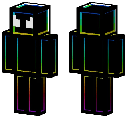 RGB Dude Minecraft skin