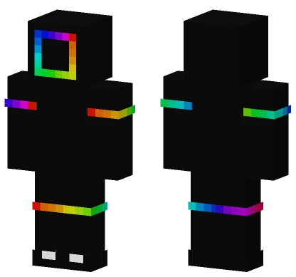 RGB Knight Minecraft skin