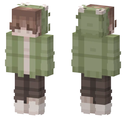Ribbit Frog Boy Minecraft skin