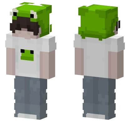 Ribbit Frog Boy Minecraft skin